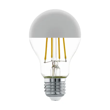 EGLO ledfilamentlamp chroom A60 E27 7W 2