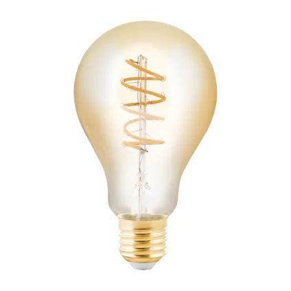 EGLO ledfilamentlamp A75 amber E27 4W