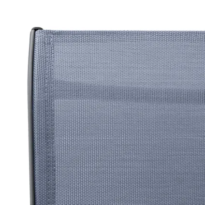 vidaXL Tuinbarstoelen 2 st textileen grijs 6