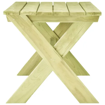 VidaXL tuintafel geïmpregneerd grenenhout 170x73x70cm  4