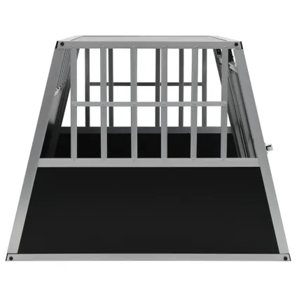 vidaXL Cage pour chien à double porte 94 x 88 x 69 cm 4