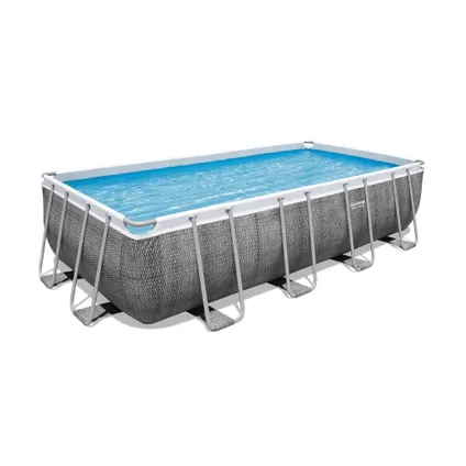 Bestway - Power Steel - Opzetzwembad inclusief filterpomp en 3