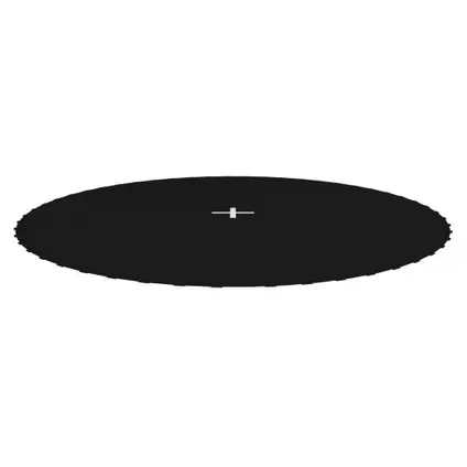 VidaXL springmat voor 10 feet/3,05 m ronde trampoline stof zwart 3