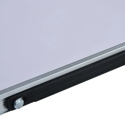 VidaXL campingtafel inklapbaar 60x40 cm aluminium wit 6