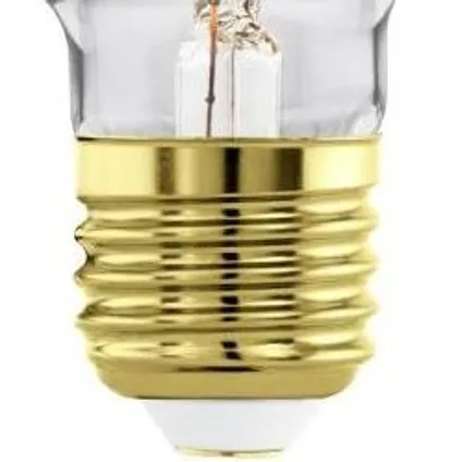 EGLO ledfilamentlamp G60 smoky spiraal E27 4W 5