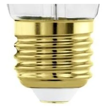 EGLO ledfilamentlamp ST48 smoky spiraal E27 4W 5