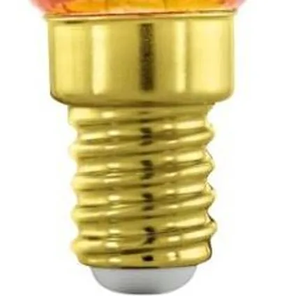 Ampoule filament LED EGLO P45 spirale cuivre E14 4W 5