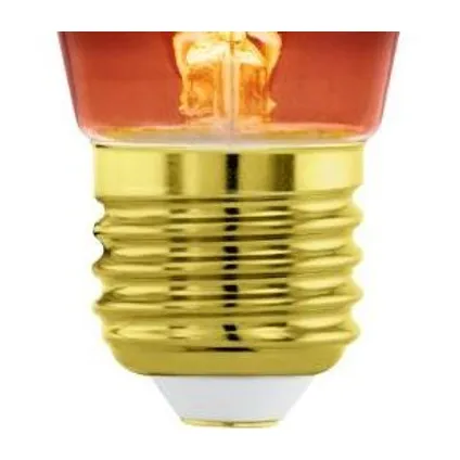 Ampoule filament LED EGLO ST48 spirale cuivre E27 4W 5