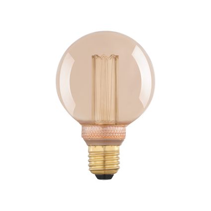 EGLO ledfilamentlamp G80 amber E27 4W