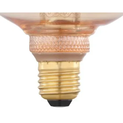EGLO ledfilamentlamp G125 amber E27 4W 5