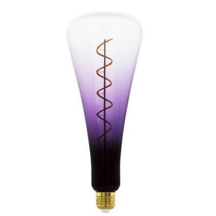 Ampoule LED filament EGLO T110 mauve E27 4W