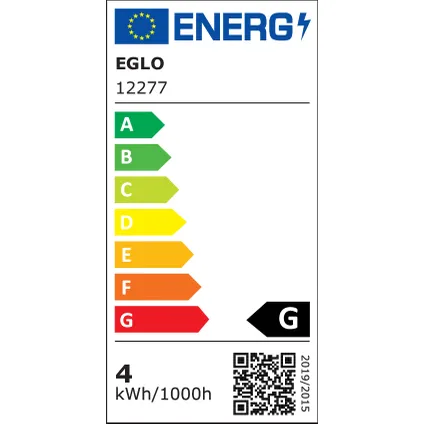 EGLO ledfilamentlamp T110 smoky E27 4W 2