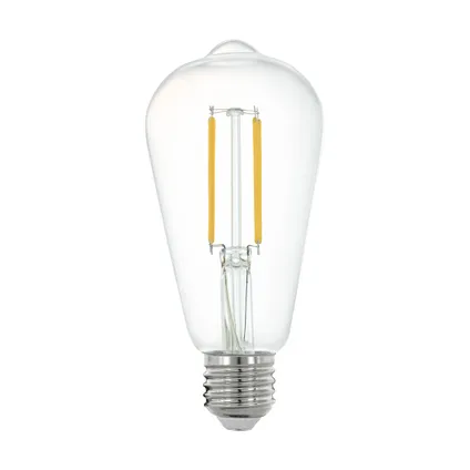 Ampoule LED à filament EGLO Zigbee ST64 dimmable chaud E27 6W 2