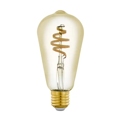 Lampe à filament EGLO LED Zigbee ST64 spirale E27 5,5W