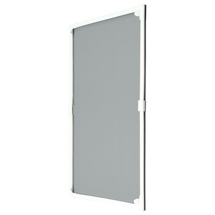 Moustiquaire de fenêtre CanDo Standard - Moustiquaire magnétique - Profilé blanc - Toile noire - Extrudé - 100x150cm