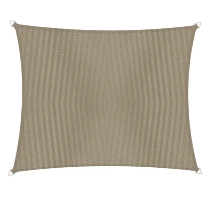 Voile d'ombrage Cannes taupe 2x3m
