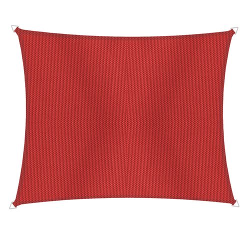 Voile d'ombrage Cannes rouge 3x4m
