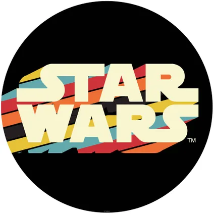 Komar muursticker Dots Star Wars Typeface 2