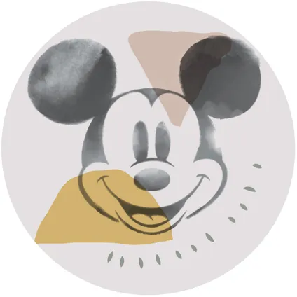 Komar Stippen Mickey Abstract sticker Ø125cm 2