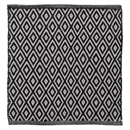 Sealskin Trellis badmat 60x60cm zwart 2