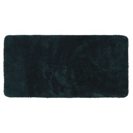 Tapis de bain Sealskin Angora 70x140cm vert foncé
