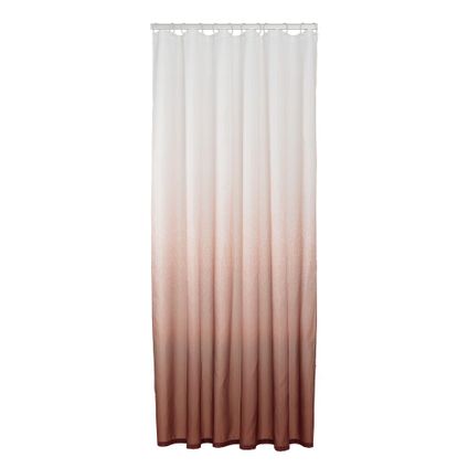 Sealskin Blend douchegordijn 180x200 cm polyester donkerroze / wit