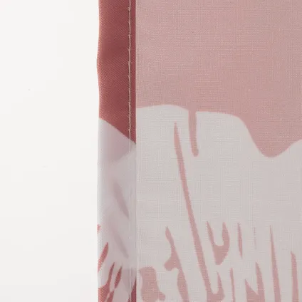 Rideau de douche Sealskin Made 180x200cm polyester rose foncé/ blanc 5