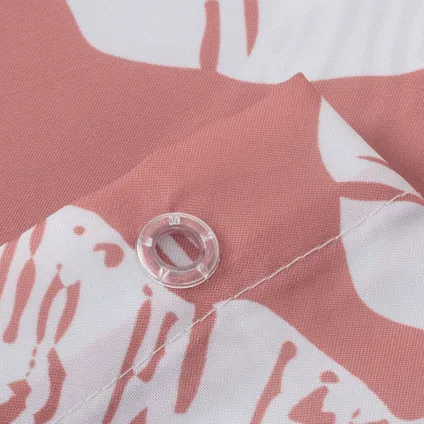 Rideau de douche Sealskin Made 180x200cm polyester rose foncé/ blanc 9