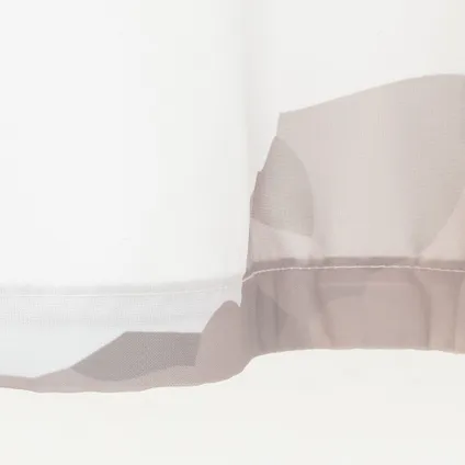 Sealskin douchegordijn Earth 180x200cm polyester donkerroze/ off-white 9