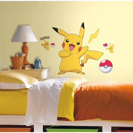 RoomMates muursticker Pokemon Pikachu