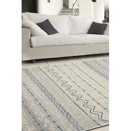 Vivace Casa B tapijt ivoorblauw 290x200cm 7