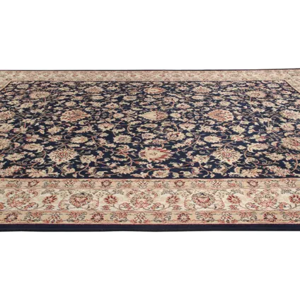 Vivace Farshian Hereke tapijt navy 290x200cm 2