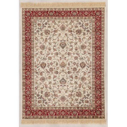 Vivace Farshian Hereke tapijt rood ivoor 290x200cm