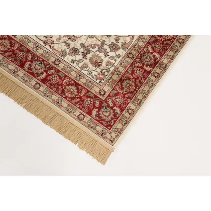 Vivace Farshian Hereke tapijt rood ivoor 290x200cm 3