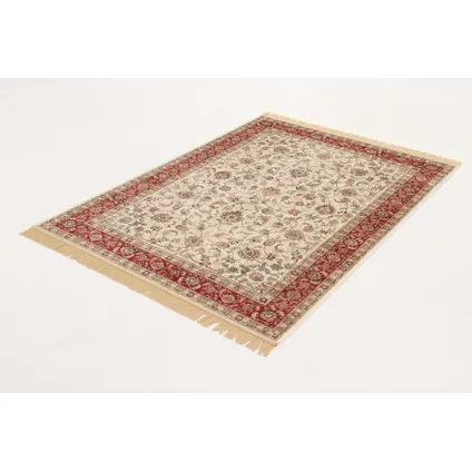 Vivace Farshian Hereke tapijt rood ivoor 290x200cm 4