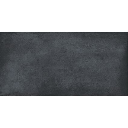 Wand- en vloertegel Shadow Dance - Keramiek - Grafiet - Mat - 29,8x59,8cm - Pakketinhoud 1,25m²