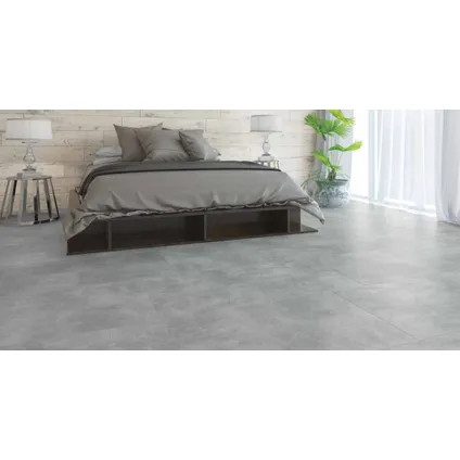 Wand- en vloertegel Oasis - Keramiek - Grijs - 60x60cm - Pakketinhoud 1,08m² 2