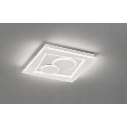 Fischer & Honsel plafondlamp Ratio wit satijn 44W 4