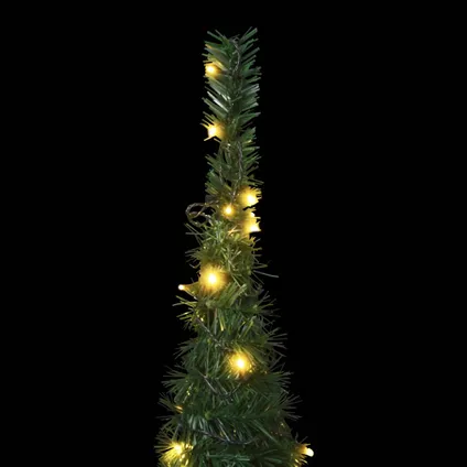 vidaXL Kunstkerstboom met verlichting pop-up 180 cm groen 5