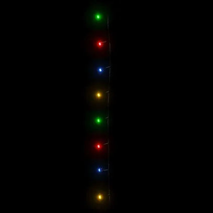 vidaXL Guirlande lumineuse 400 LED Multicolore 40 m 8 effets 5