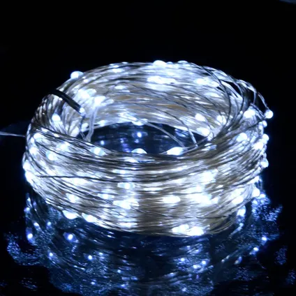 vidaXL Guirlande LED avec 150 LED Blanc froid 15 m 2