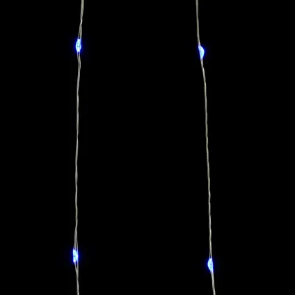 vidaXL Guirlande LED avec 150 LED Blanc froid 15 m 4