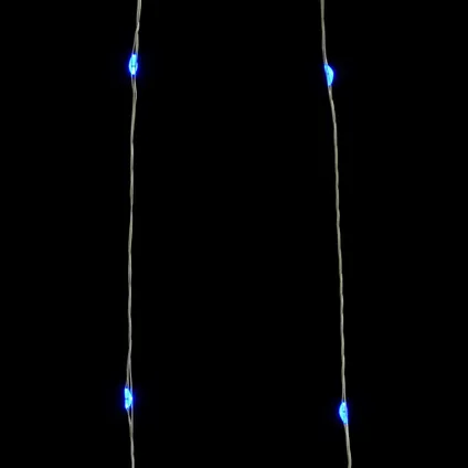 vidaXL Guirlande LED avec 150 LED Bleu 15 m 5