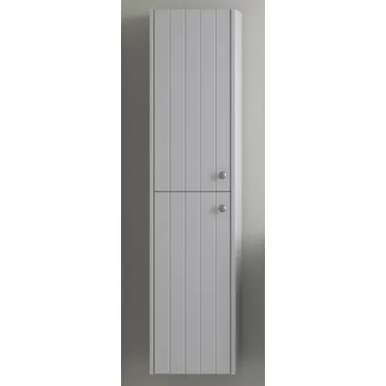 Royo kolomkast Line 35cm 2 deuren lichtgrijs mat