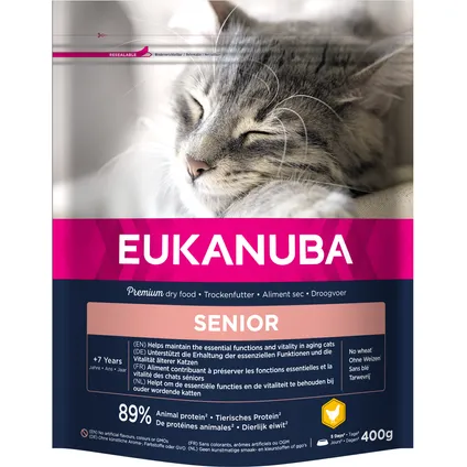Eukanuba cat sr top condition 7+ ckn 400gr