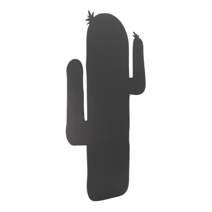Tableau noir Securit Silhouet Cactus noir avec marqueur craie et bandes de montage 2