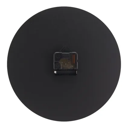 Securit krijtbord Silhouet klok zwart ⌀27cm met krijtmarker en bevestigingsstrips 3