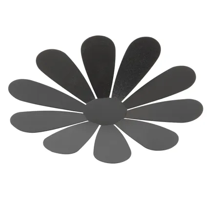 Securit krijtbordset 3D bloem zwart 7 stuks met  krijtmarker en montagestrips 2