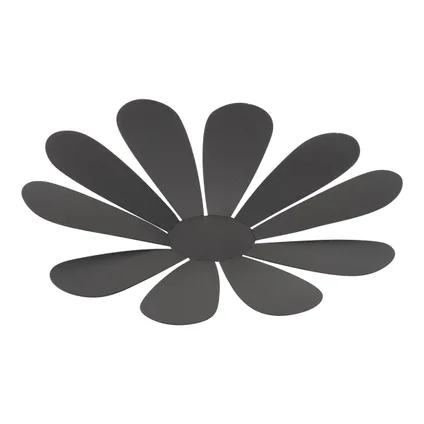 Set de tableau noir Securit 3D Fleure noir 7 pcs avec marqueur craie et bandes de montage 4