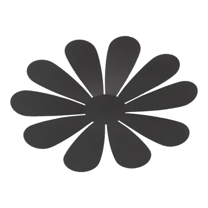 Set de tableau noir Securit 3D Fleure noir 7 pcs avec marqueur craie et bandes de montage 5